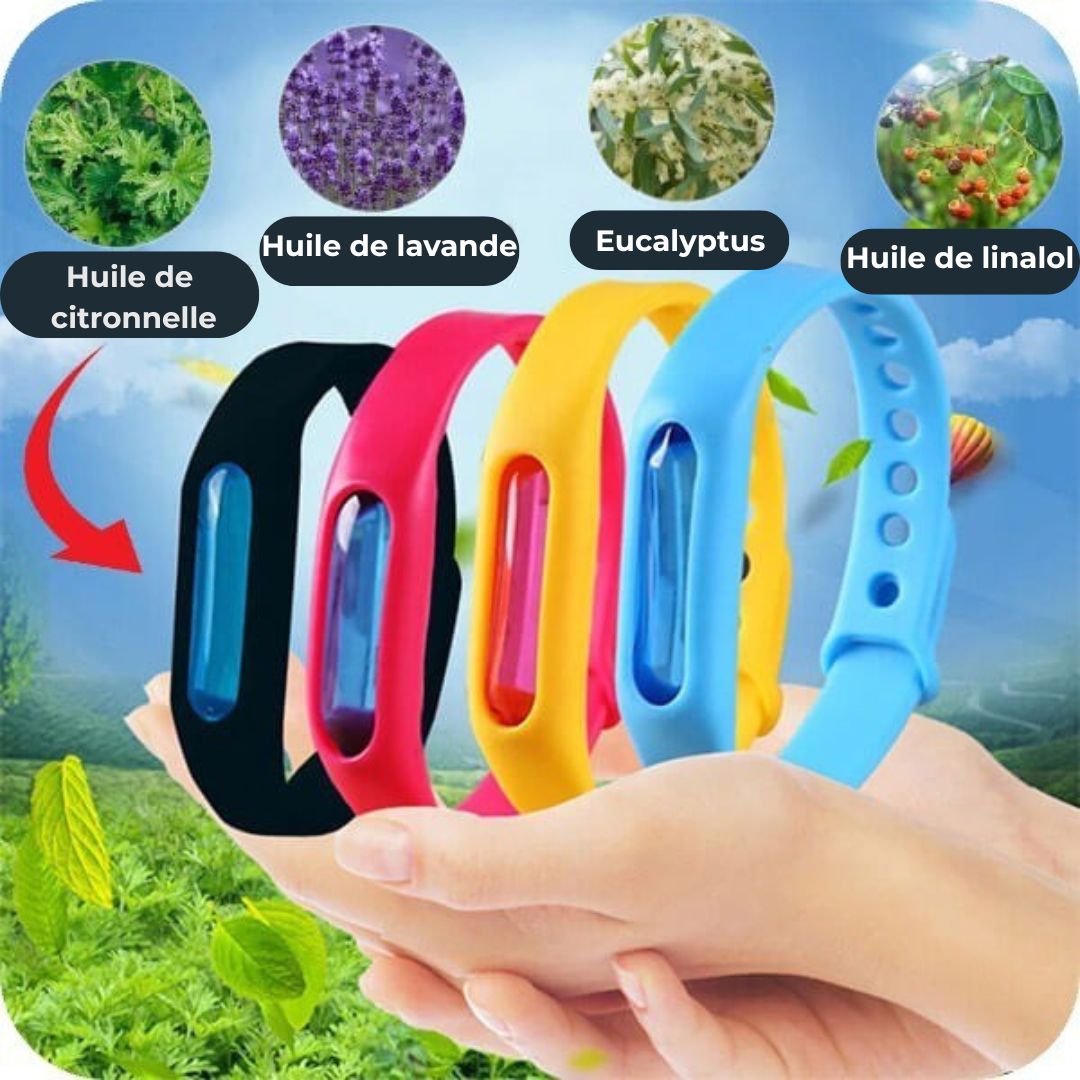 Bracelet Anti-Moustique – Protégez vos proches naturellement