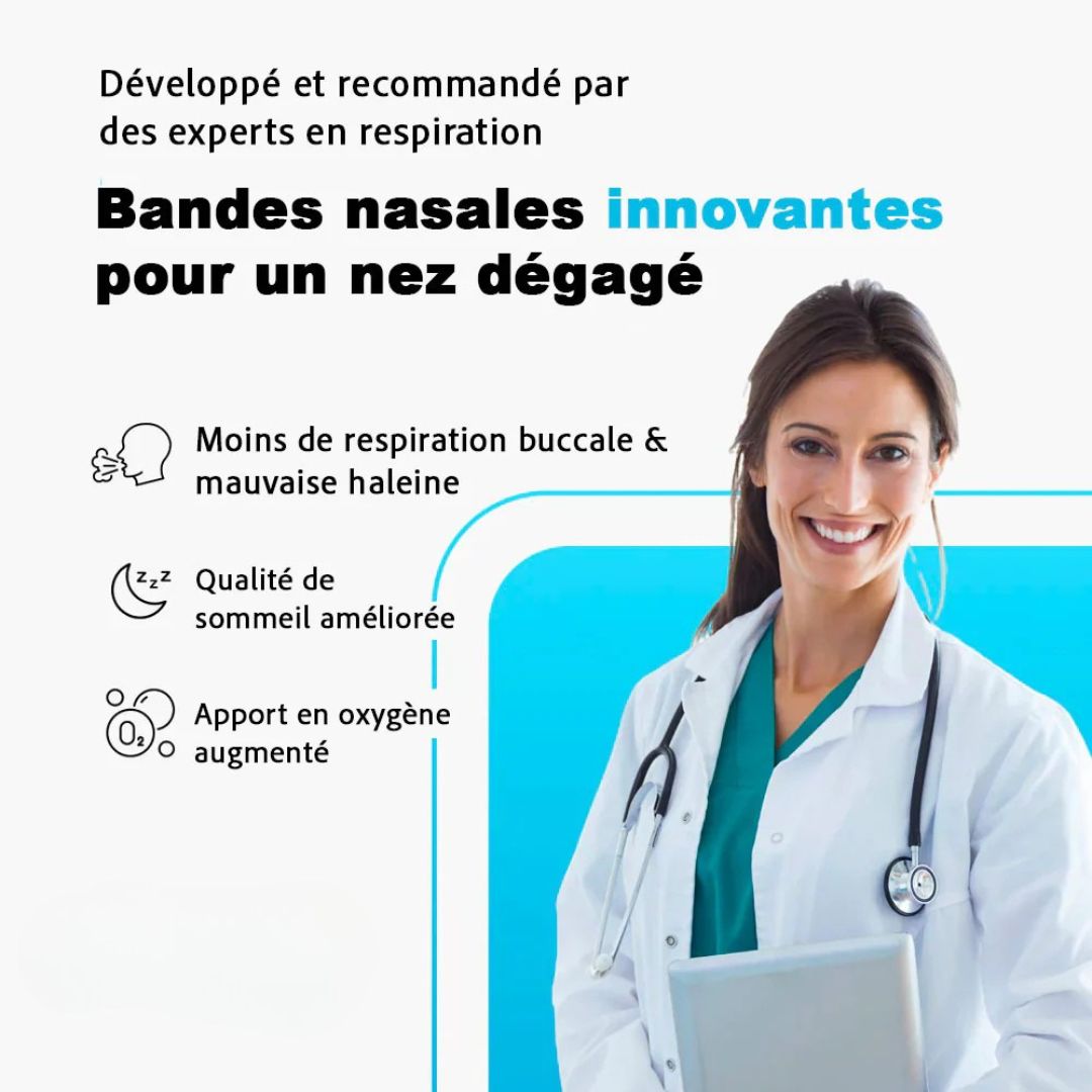 Clip Nasal Respire+ – Dormez sans ronflements, respirez en paix