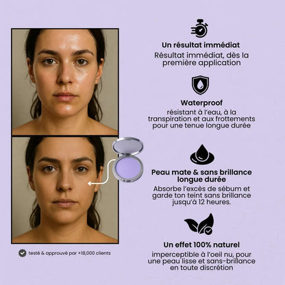 Poudre Gel Matifiante – Fini net en quelques secondes