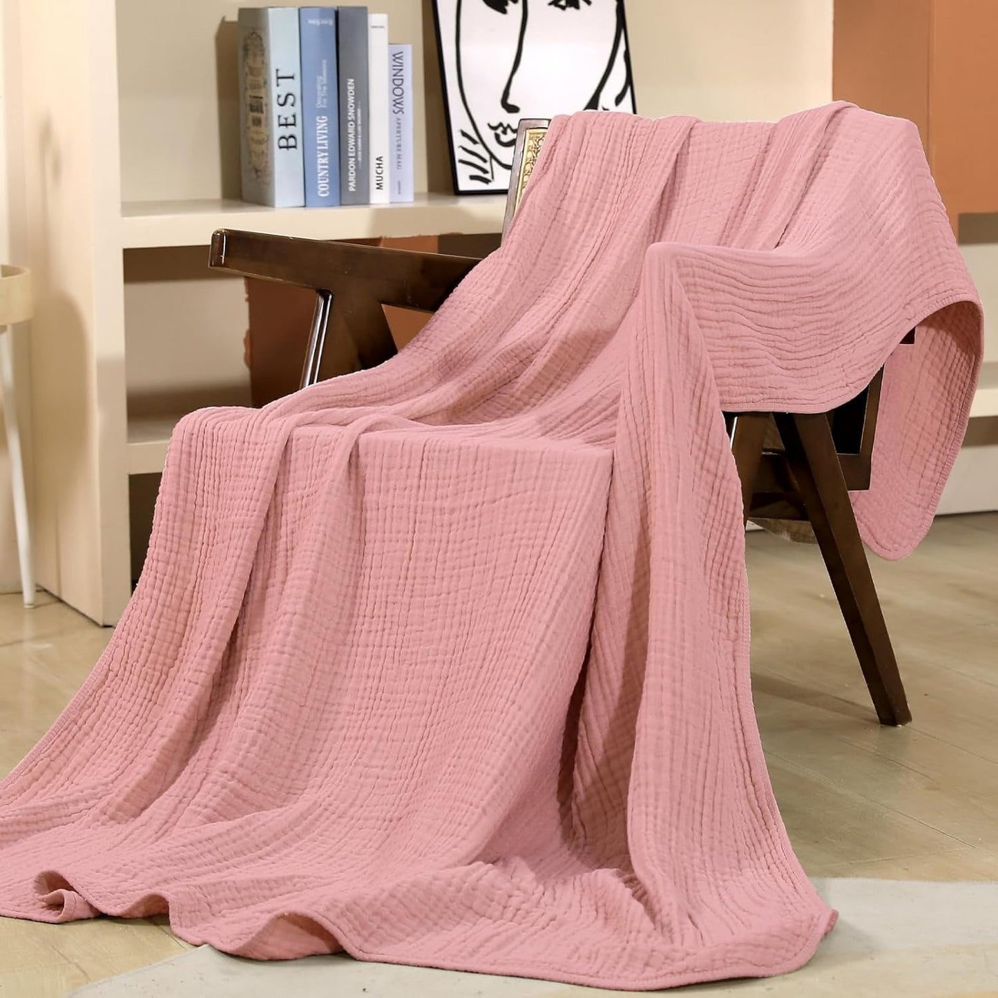 Plaid Coton Doux – Léger, naturel et ultra-confortable