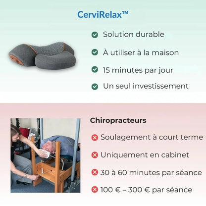 CerviRelax™ – Oreiller de massage 3 en 1