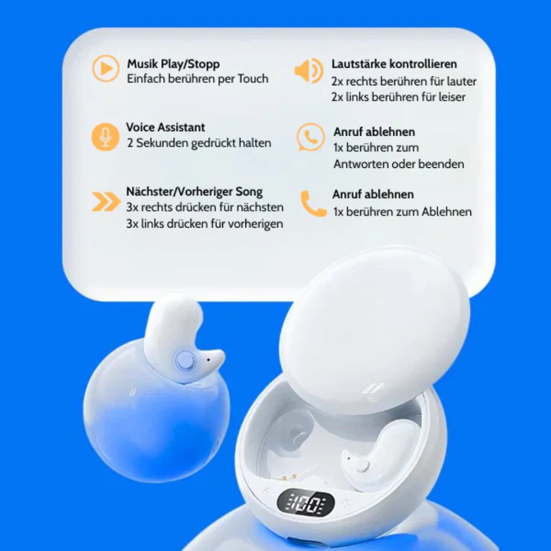 Invisible Earbuds – Unsichtbarer Komfort für ungestörte Momente