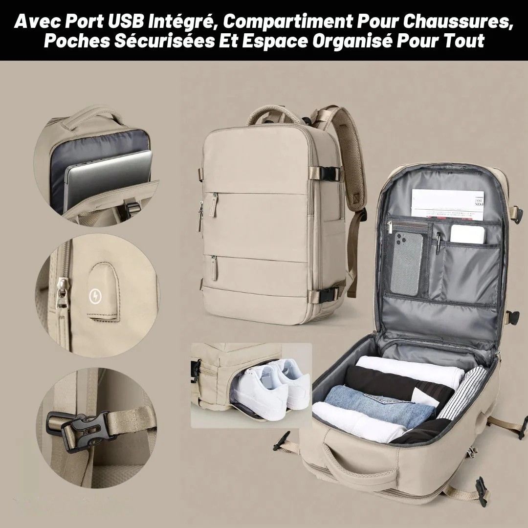 Sac Voyage Élégance+ – Léger, chic et ultra-pratique