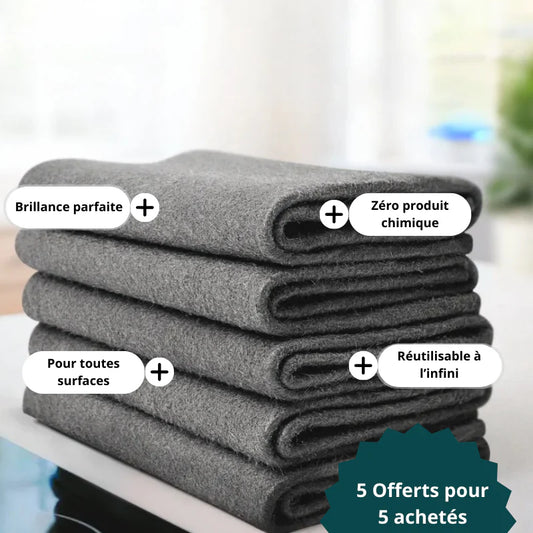 Chiffon Nanofibre Ultra-Absorbant – Brillance sans traces