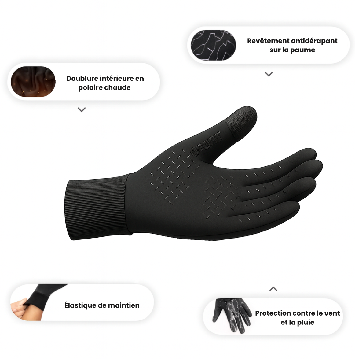 Gants Thermiques Tactiles – Gardez vos mains au chaud et connectées