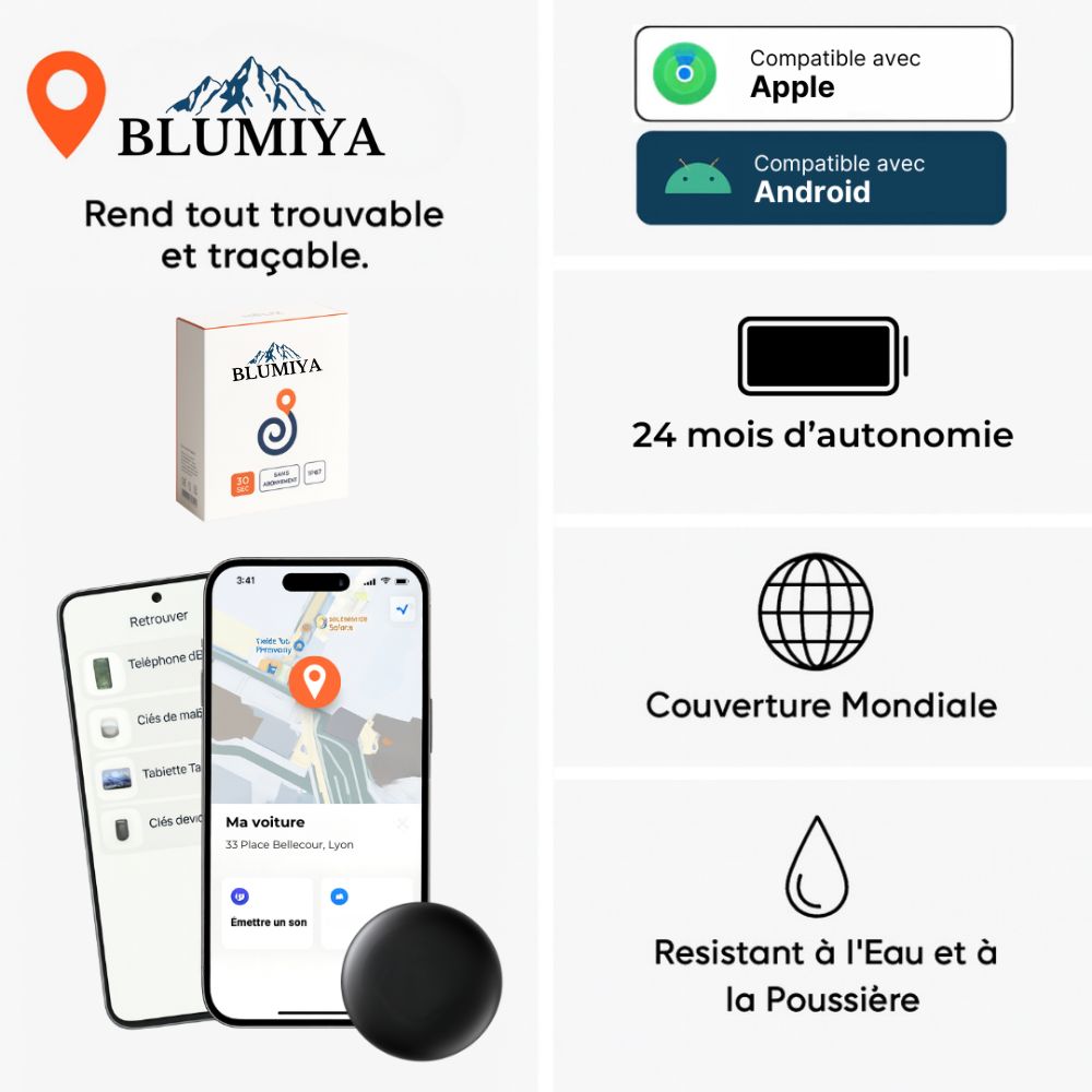 Mini Traceur GPS – Gardez un œil sur vos objets précieux
