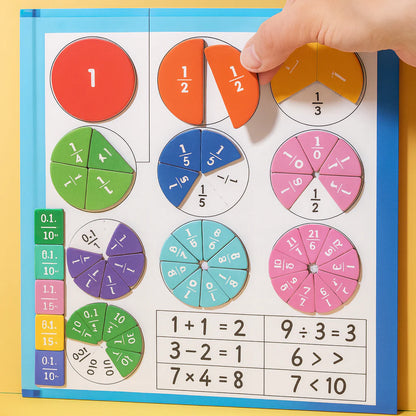 Kit Fractions Colorées – Apprendre les maths devient un jeu d’enfant