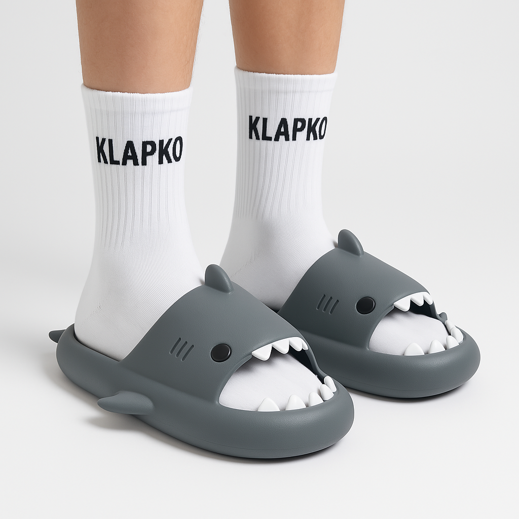 Sharky – Les sabots rigolos et ultra-confort pour petits et grands