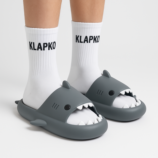 Sharky – Les sabots rigolos et ultra-confort pour petits et grands