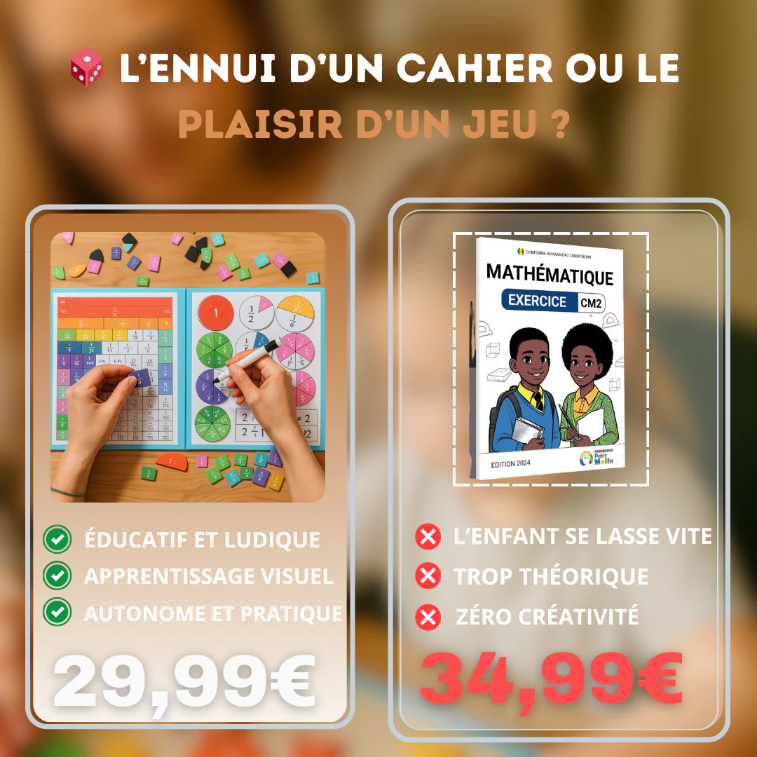 Kit Fractions Colorées – Apprendre les maths devient un jeu d’enfant