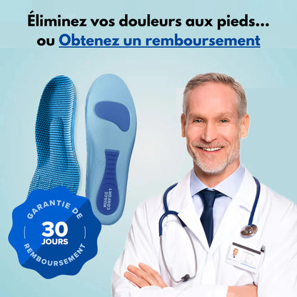 Semelles Confort+ – Soulagez vos pieds et marchez sans douleur