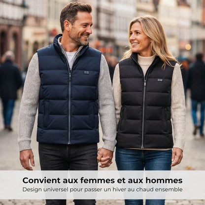 SmartHeat™ – Gilet chauffant pour un hiver au chaud, même dehors