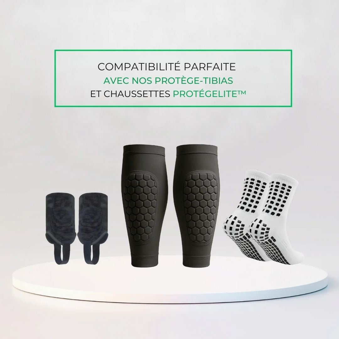ProtégElite™ – Protège-tibias pour tous les athlètes