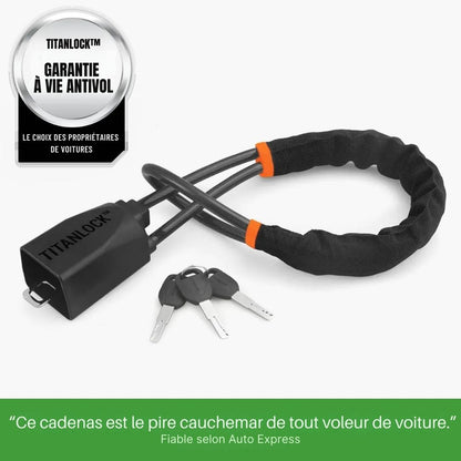 TITANLOCK™– Bloquez votre volant, protégez votre véhicule en un geste