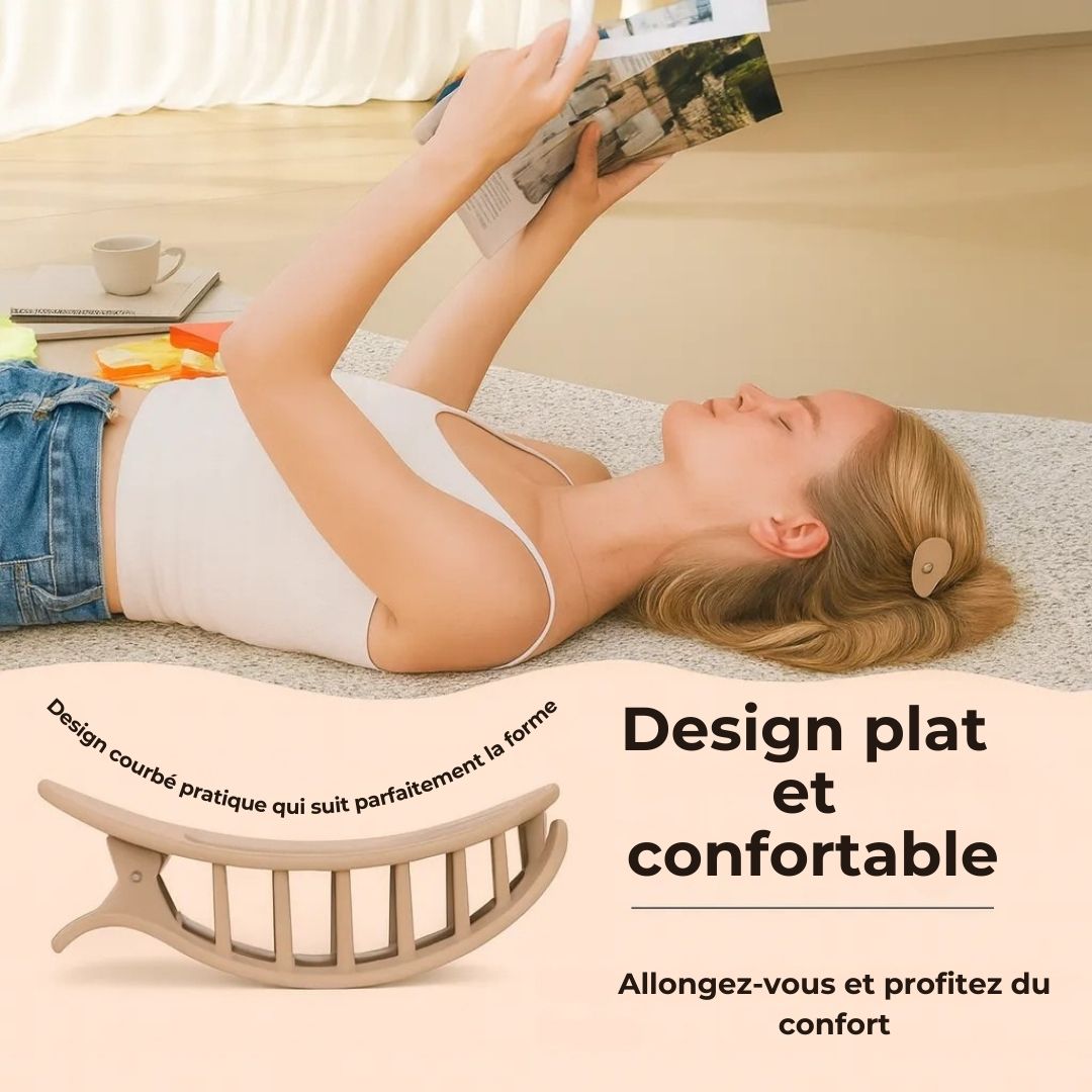 Pinces à cheveux confort – Maintenez vos coiffures sans tirer ni glisser