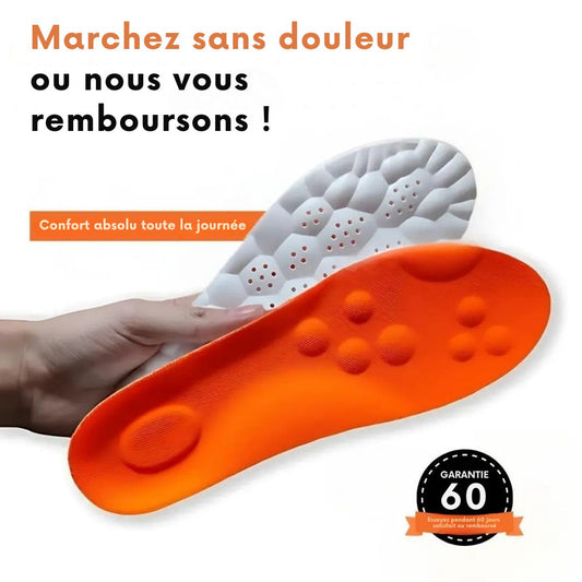 Semelles Orthopédiques - Marchez sans douleur, vivez pleinement