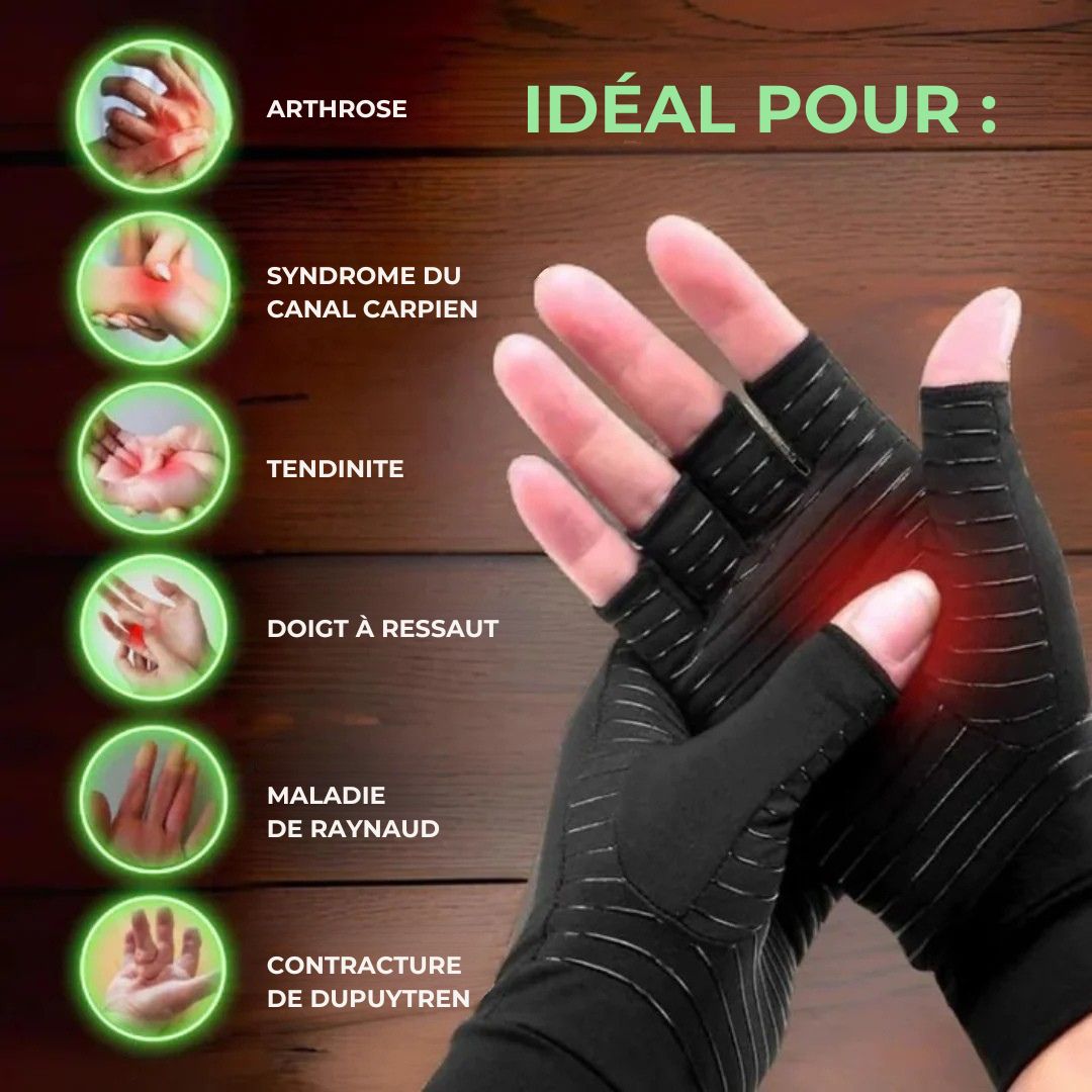 Gants de compression – Soulagez vos douleurs, retrouvez votre mobilité