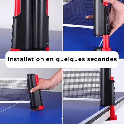 Set Ping Pong FlexiNet – Transformez n’importe quelle table en terrain de jeu