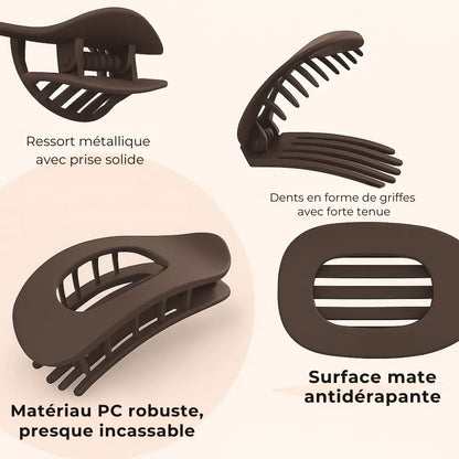 Pinces à cheveux confort – Maintenez vos coiffures sans tirer ni glisser