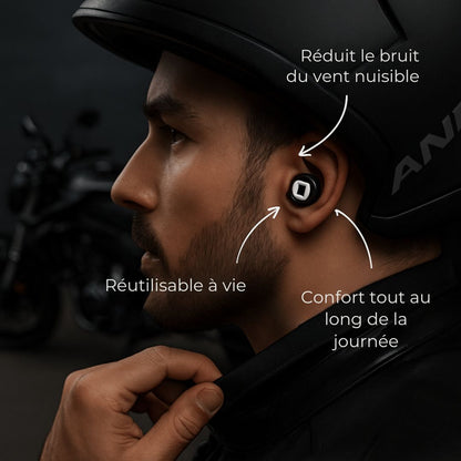 Bouchons MotoSilence – Roulez sans bruit, restez concentré