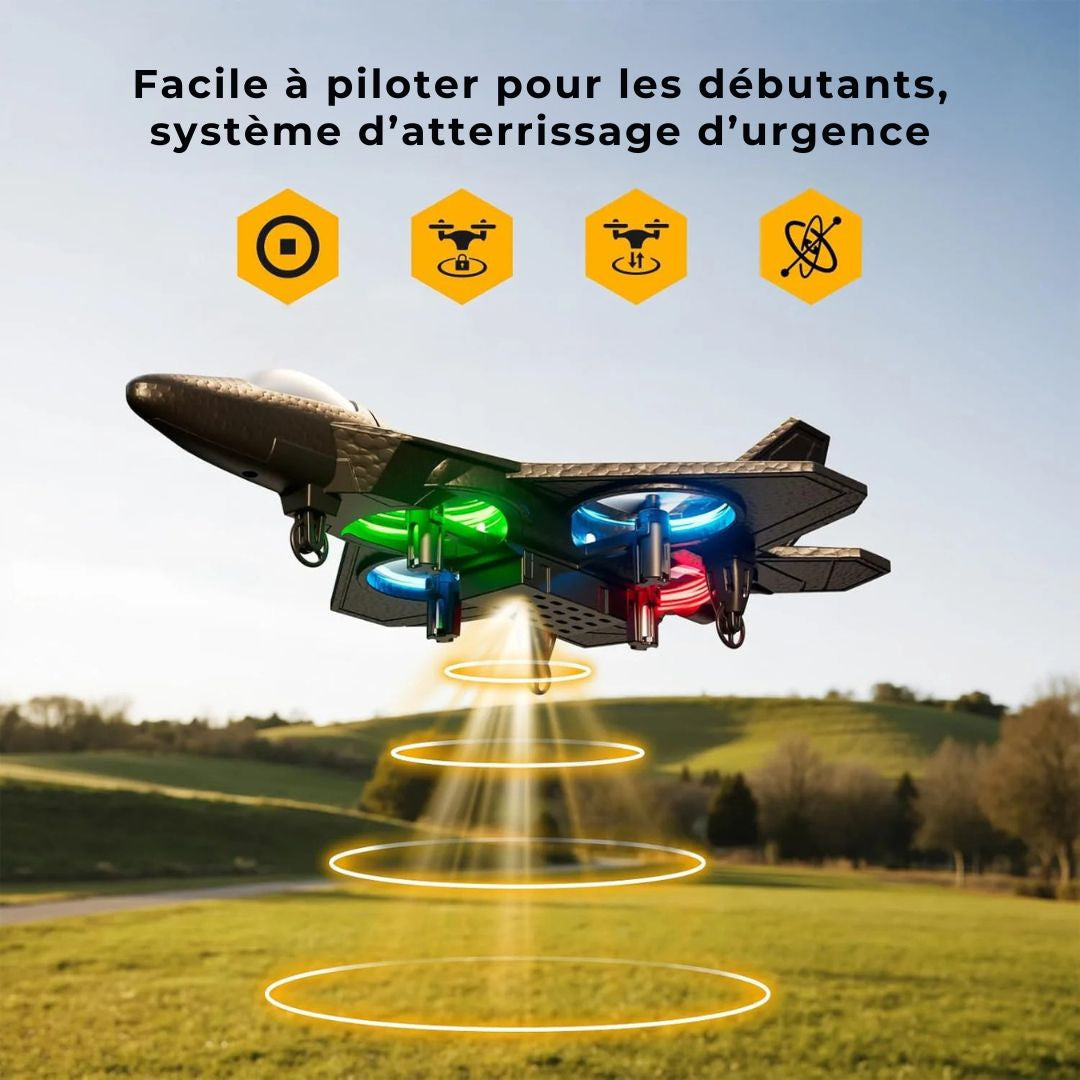TurboFlight RC – L’avion télécommandé qui fait briller les yeux