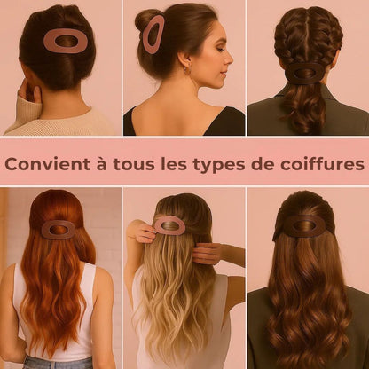 Pinces à cheveux confort – Maintenez vos coiffures sans tirer ni glisser