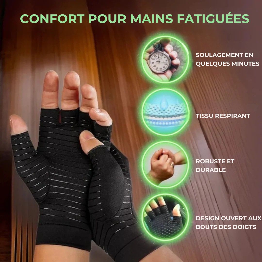 Gants de compression – Soulagez vos douleurs, retrouvez votre mobilité