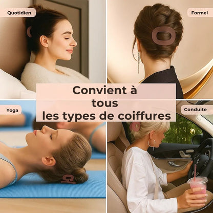 Pinces à cheveux confort – Maintenez vos coiffures sans tirer ni glisser