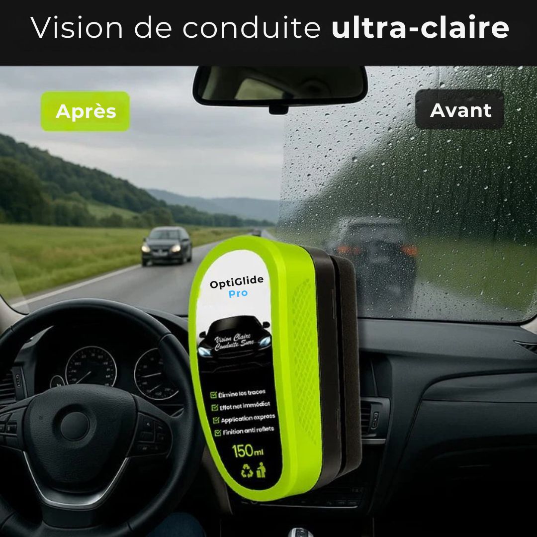 OptiGlide Pro – Visibilité parfaite en un seul geste