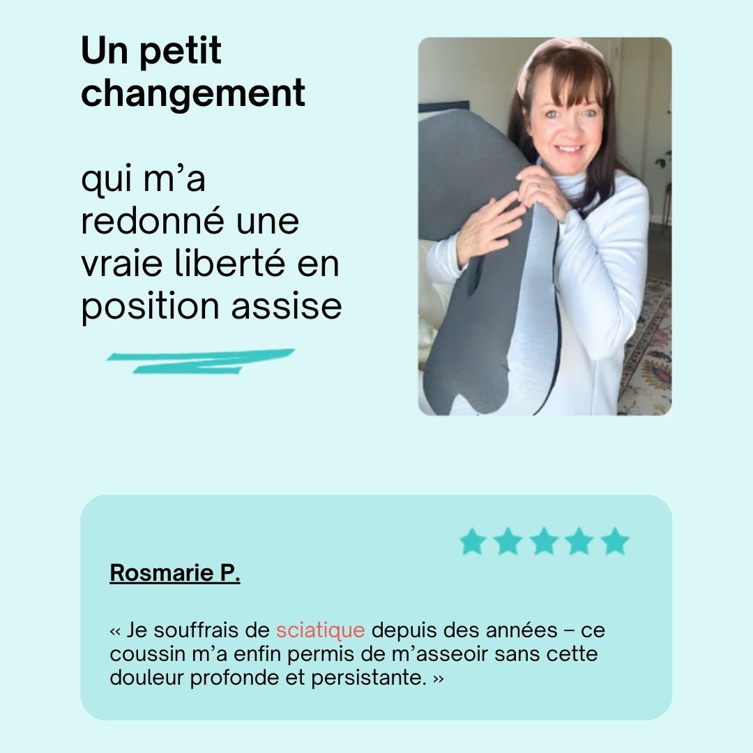 Ergoseat™ – Soulagez vos douleurs en position assise