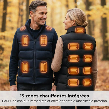 SmartHeat™ – Gilet chauffant pour un hiver au chaud, même dehors