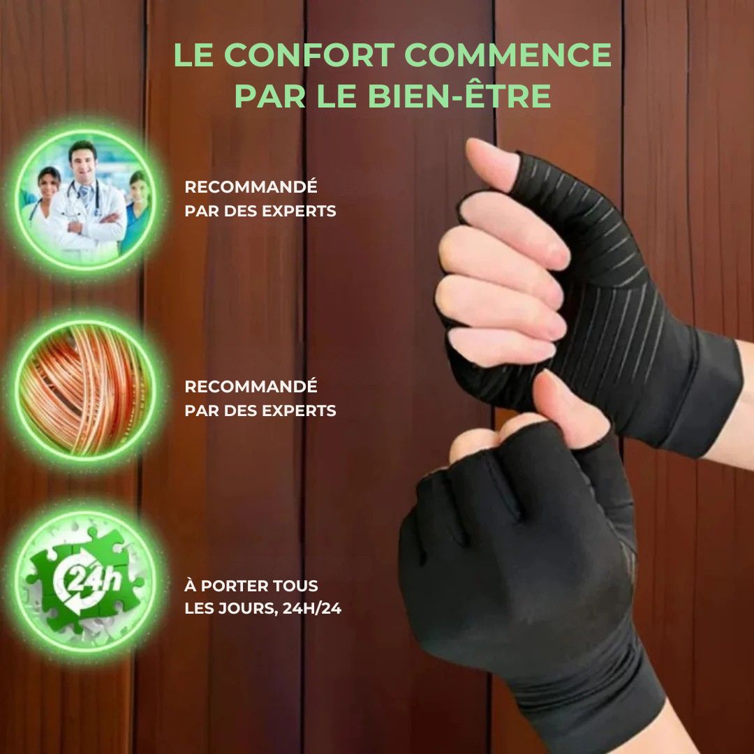Gants de compression – Soulagez vos douleurs, retrouvez votre mobilité