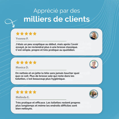 Brosse WC Écologique – Un nettoyage impeccable, sans microbes ni effort