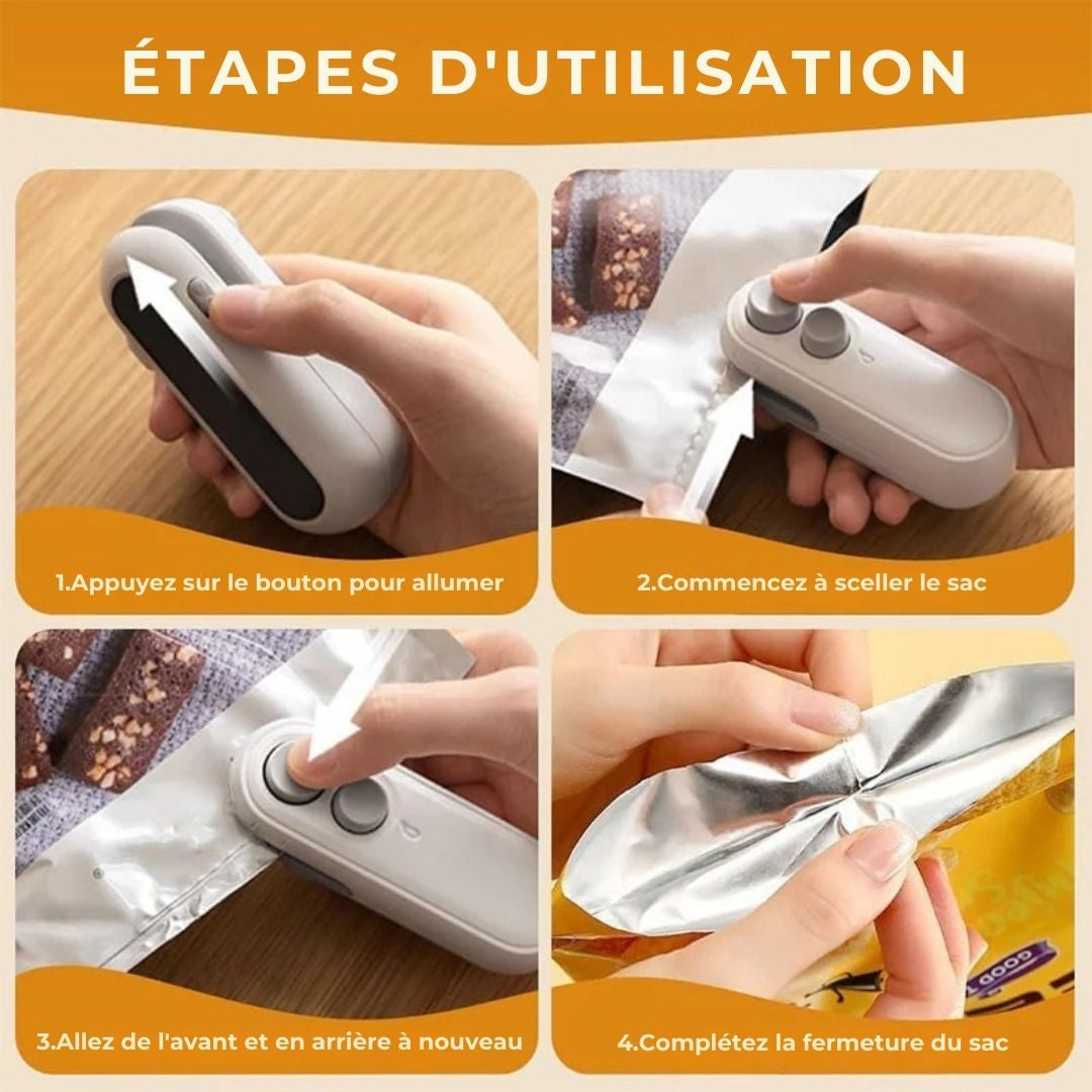 QuickSeal Pro™ – Le scellant alimentaire innovant