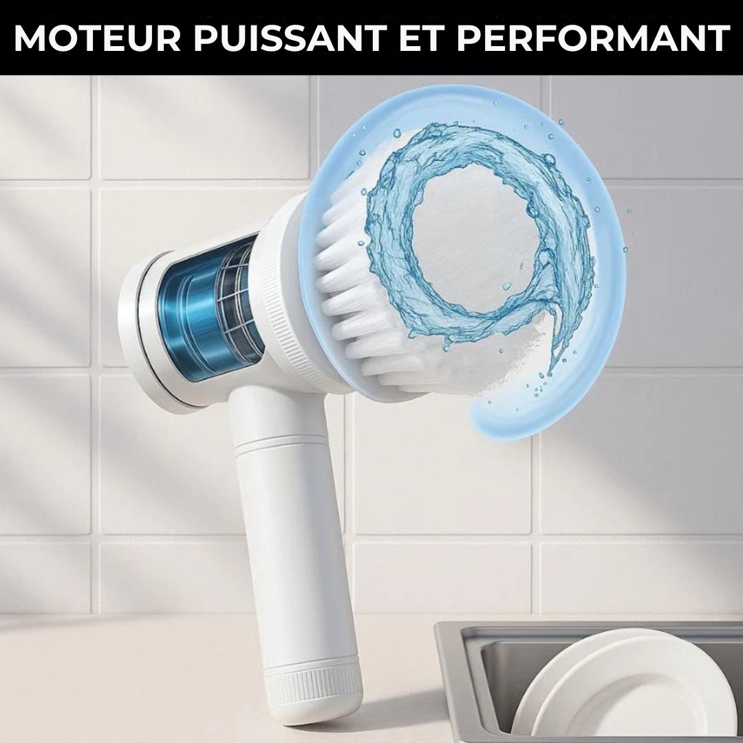 Brosse Électrique Rotative – Le nettoyage sans effort, rapide et précis