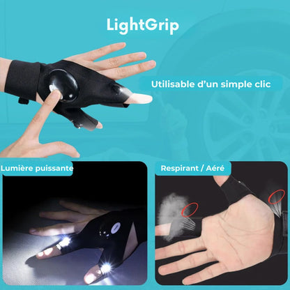 LightGrip – Éclairez précisément, gardez les mains libres