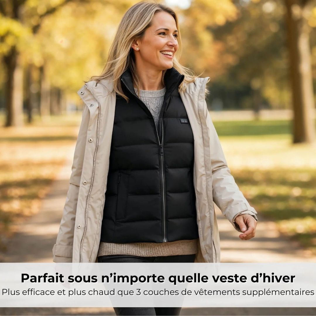 SmartHeat™ – Gilet chauffant pour un hiver au chaud, même dehors