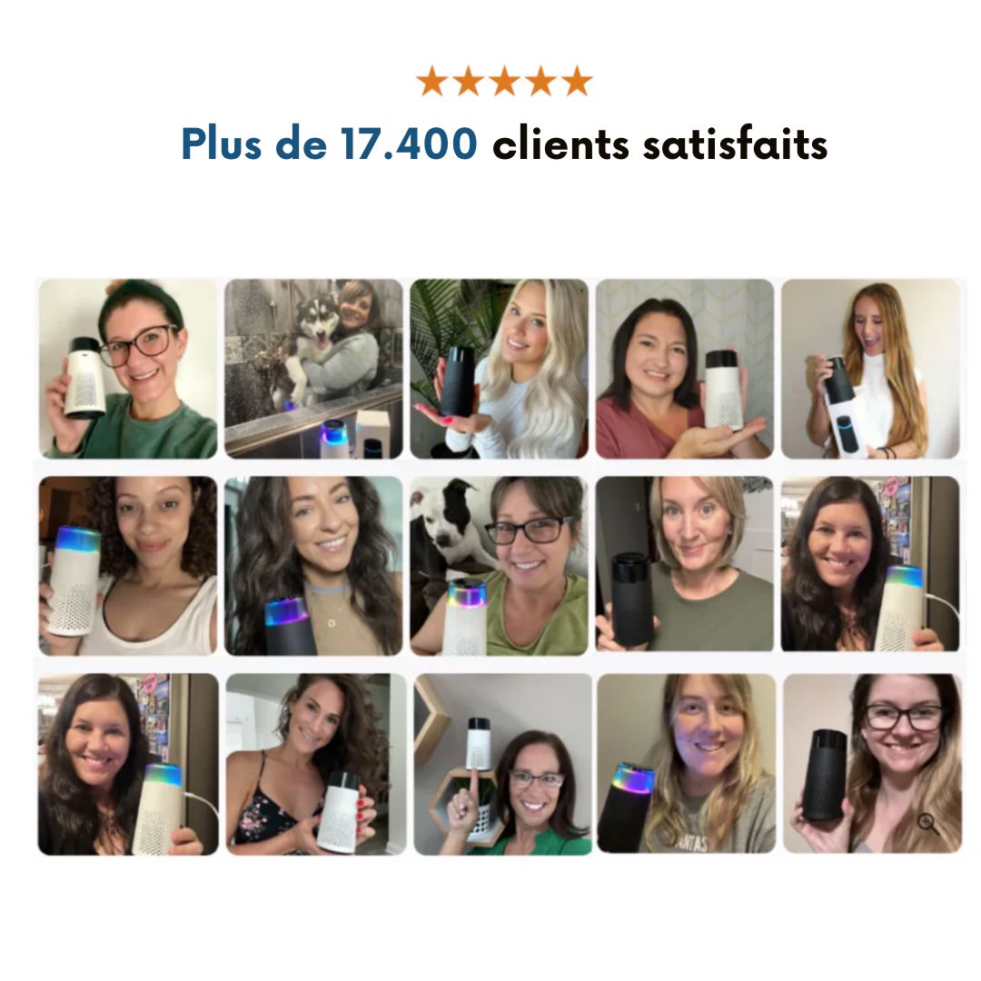 ClairAir Pro – Purificateur d’air compact pour une maison saine