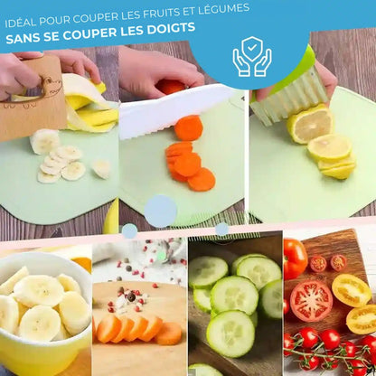 Kit Couteaux Montessori – Apprendre à cuisiner en toute sécurité