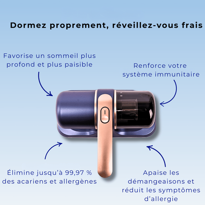 Aspirateur de matelas sans fil Pro