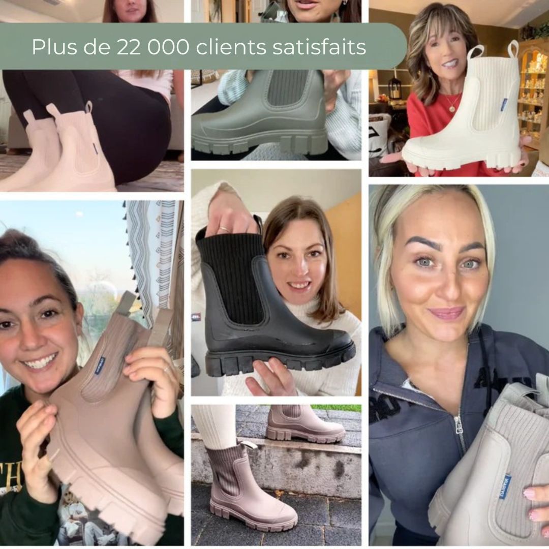 Bottines ConfortDry – Élégantes, chaudes et 100 % imperméables