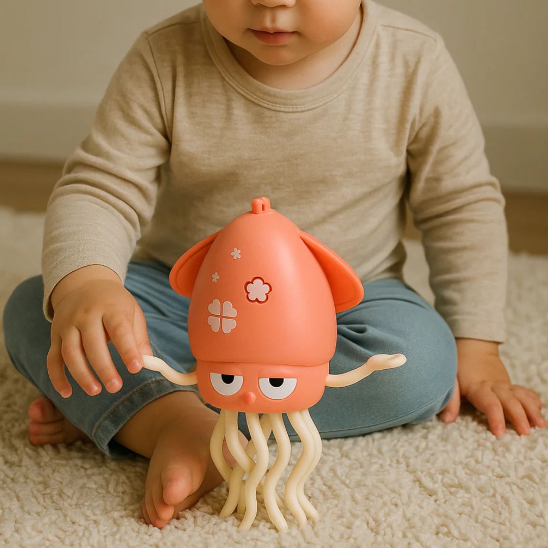 Jouet Poulpy – Éveille la curiosité de votre enfant en douceur