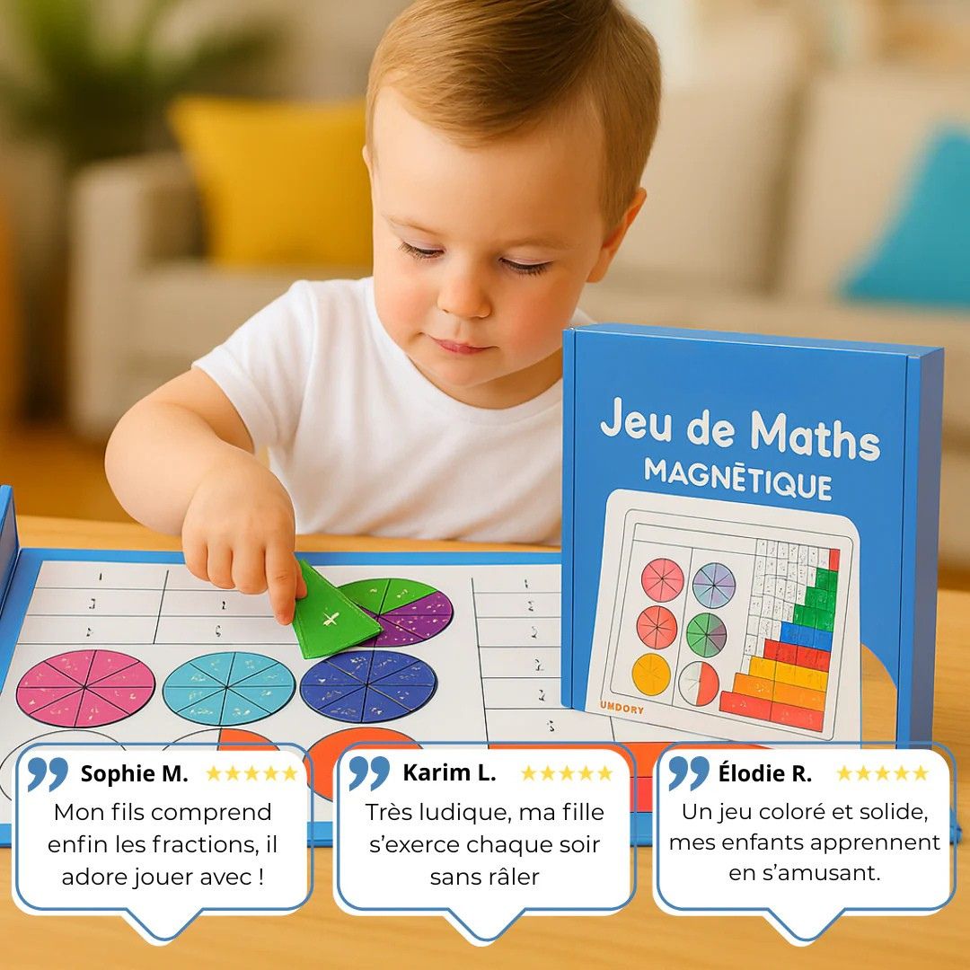 Kit Fractions Colorées – Apprendre les maths devient un jeu d’enfant