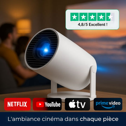 Projecteur Ultra HD – Transformez votre salon en véritable cinéma