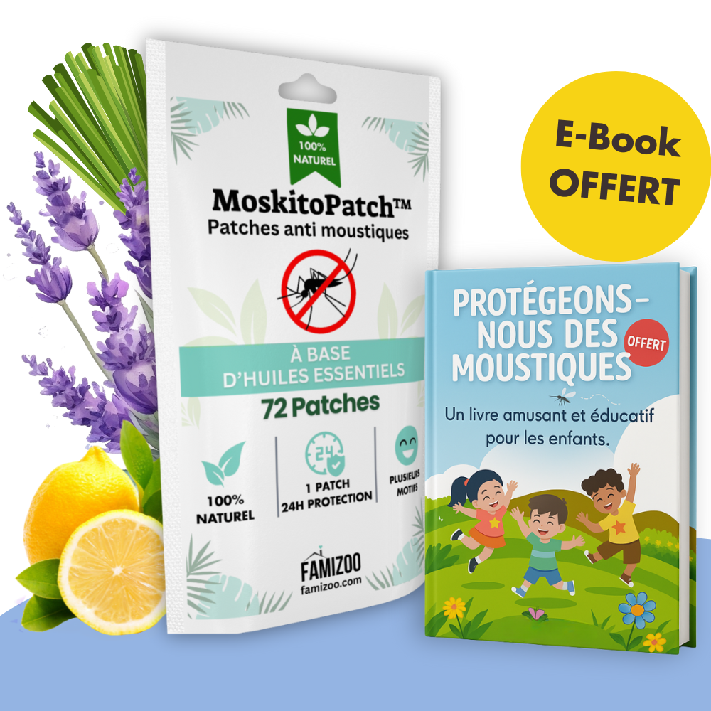 Patch Anti-Moustique Naturel – Protégez vos proches, sans produit chimique
