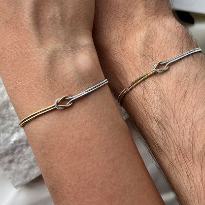 Bracelet Lien Éternel – Le symbole discret de l’amour qui unit