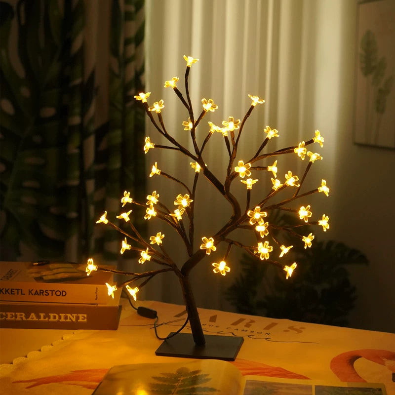 Bonsaï Lumineux – Arbre Fleuri LED