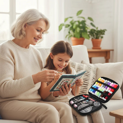 Carnet Créatif Broderie – Apprenez, progressez & créez partout