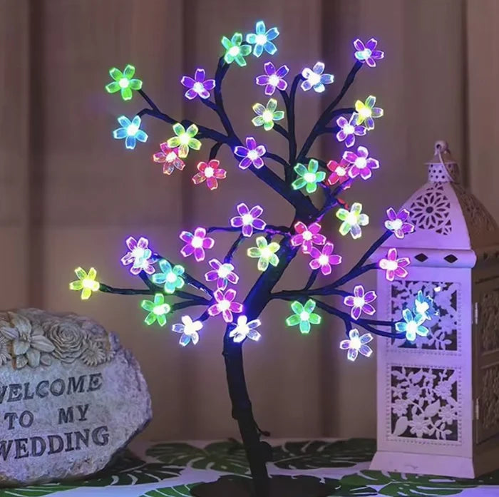 Bonsaï Lumineux – Arbre Fleuri LED
