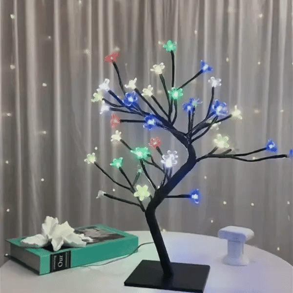 Bonsaï Lumineux – Arbre Fleuri LED